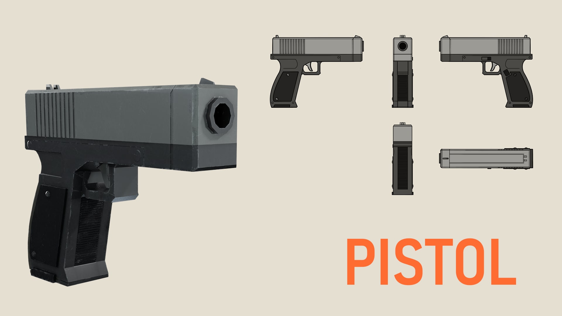 pistol